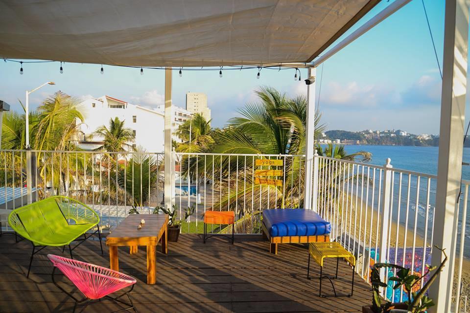 Hostal Olas Altas Manzanillo Ngoại thất bức ảnh